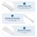 LEORX Makeup Spatula Set - Small Alloy Face Cream Spoon, Mask Scoop Beauty Tools (Silver) - Buy Online on GoSupps.com
