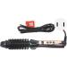 Curling Iron Brush Prevent Scald Portable 100-240V Collapsible Ceramic Ionic Hair Curling Brush For Long Hair (US Plug 100 240V) - Buy Online on GoSupps.com