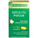 Nature's Bounty Brain Focus, Nootropic Brain Health Supplement Supports Focus and Attention | Caffeine Free with Cognizin Citicoline and L-Theanine, CoolMelt Chewable Tablets, 30 Count