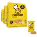 FreeYumm - Banana Maple Soft Baked Cookies - Plant Based with Real Fruit - Allergy Friendly Snacks - Gluten Free - Safe for School - 21 Individually Wrapped Cookies