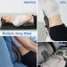 Bakkeny Lumbar Vertebrae Back Support Pillow - Pain Relief for Lower Back | Column Traction - Black - Buy Online on GoSupps.com