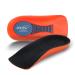 Orthotic Shoe Insoles - High Arch Support for Plantar Fasciitis  Heel and Arch Pain Relief  Flat Feet - Men and Women Shoe Inserts - Heavy Duty Relief for Work Boots  Sneakers  and Hiking shoes(Large)