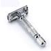 Butterfly Safety Razor - Heavy Duty Twist To Open Double Edge Safety Razor for Men Shaving Kit with 10 blades and Henri et Victoria Samples Butterfly Razor Mechanism - Buy Online on GoSupps.com
