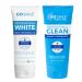 GO SMILE Professional Teeth Whitening Gel (3.4 oz) & Luxury Whitening Vitamin Enhanced Toothpaste (3.4 oz) - Travel Size Tooth Enamel Whitener & Stain Remover  No Added Sensitivity - Refreshing Mint