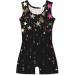 IDGREATIM Girls Gymnastics Leotard with Shorts - Black Star | Kids 2-10 Years - Buy Online on GoSupps.com