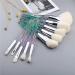 Makeup brushes Crystal Makeup Brushes Powder Foundation Eyeshadow Eyebrow Cosmetics for Face Fan Make Up Brush Se Makeup brush set (Size : 2big8small whbr) - Buy Online on GoSupps.com