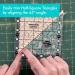 Creative Grids Perfect 5 Ruler - Precision Quilting Tool - Buy Online on GoSupps.com