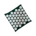 Dunlap massage cushion (20 * 2 0cm) acupuncture massage pillow ABS Spike Acupressure Pad body tension relief easy Carry massage matt massage pillow (size: dark green)