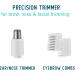 Conair All in 1 Facial Hair Trimmer for Women Perfect for Face Nose and Eyebrows Battery Powered - White - Buy Online on GoSupps.com