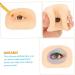NOLITOY 1 Set Makeup Practice Skin Eyeshadow Eye Makeup Board Makeup Silicone Skin Training Board Thicken 6.90X5.20X1.40CM Assorted Color - Buy Online on GoSupps.com