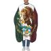 Mexico Paisley Flag Barber Cape | Professional Waterproof Hair Cutting Apron | Adjustable Snap Closure | 55" x 66" | Salon & Home Use - Buy Online on GoSupps.com