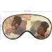 LynaRei Tropical Palm Leaves Sleep Mask for Women - Adjustable Strap Eye Cover for Blocking Out Light - Buy Online on GoSupps.com