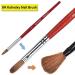 Size 8 Acrylic Nail Brush - 100% Kolinsky Sable, Wood Handle, Acrylic Application - Manicure Tool - Buy Online on GoSupps.com