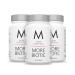 More Biotic 3 x 30 capsules for intestinal flora and vaginal flora clinically studied bacterial strains 32 billion bacteria per capsule vegan 30 capsules (3 pack)