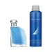 Nautica Blue Men's Gift Set - 1.6oz Eau De Toilette + 6.0oz Deodorizing Body Spray - Buy Online on GoSupps.com