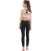 Willit Girls Leggings - Youth Active Compression Tights with Pockets, Black, Large - Buy Online on GoSupps.com