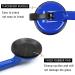 Glass Lifting Suction Cups - Heavy Duty Aluminum Alloy Handle - for Large Glass/Floor Gaps - Tile Lifter/Mirror Window/Windshield Tool - Blue - Buy Online on GoSupps.com
