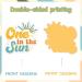 One in the Sun Cake Topper Set - Here Comes the One Cupcake Toppers Retro Boho Sun Smash Cake Topper Cupcake Picks for First Birthday Party Decorations - Buy Online on GoSupps.com