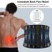 Buy Adjustable Vertebrae Belts & Orthopedic Corsets for Back Pain Relief | Herniated Disc Support - Black XL - Buy Online on GoSupps.com