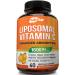 NutriFlair Liposomal Vitamin C 1600 mg - 60 Capsules 