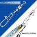 Atibin High Strength Fishing Swivels Tackle Stainless Connector - Size 0+0 (27lb) 25 pcs - Buy Online on GoSupps.com