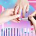 Flasoo Nail Drill Bit Set - 12Pcs Fine Grits Efile Bits for Acrylic and Gel Nails | Electric Manicure Machine Accessories for Home and Salon Use - Buy Online on GoSupps.com