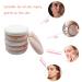 6 Pack 4 Inch Ultra Soft Washable Cotton Powder Puff Set - Large Round Loose Powder Puffs - Multicolor Mix - Buy Online on GoSupps.com