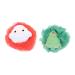 2pcs Bath Ball Xmas Shower Ball Bath Back Scrubber Soft Bathing Accessories Body Wash Sponge Exfoliating Bath Sponge Mesh Body Scrubber Shower Loofah Ball Shower Loofahs Balls Pe