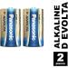 Buy Panasonic LR20EGE Evolta Alkaline D Battery (Pack of 2) - Long-lasting Power for All Devices - International Shipping Available - Buy Online on GoSupps.com