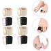 4 Pairs Toe Separator Straightener - Overlapping Bunion Relief & Yoga Thumb Protector - Elastic Splint for Men & Women - Assorted Colors - Buy Online on GoSupps.com