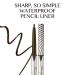 CLIO Sharp So Simple Waterproof Pencil Eyeliner 01 Black - Micro Precision Tip, Twist Up, Long Lasting, Smudge-Resistant - 1 Count - Buy Online on GoSupps.com