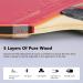 Vbest Life Table Tennis Racket Set - 2pcs 7 Layers Wood Ping Pong Paddles with Balls Carrying Case for Shake-Hand Grip Players - Buy Online on GoSupps.com