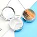 Travel Pill Box - 3 Compartment Ocean Sunset Landscape Portable Pill Organizer for Handbag & Pocket - Buy Online on GoSupps.com