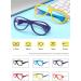 Kids Computer Glasses Eyeglasses Frame for Kids Non-Prescription Glasses Clear Lens Reading/Gaming Glasses for Kids Blue Frame - Buy Online on GoSupps.com