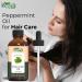 Organic Zing Peppermint Arvensis Essential Oil Pure & Natural for Skin Face Hair Care Aroma Therapy Diffuser Conditioner - 30ml - Buy Online on GoSupps.com