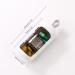 Minimalist White Pill Box for Vitamins | On-the-Go Tablet Organizer | Secure Pill Dose Storage - Buy Online on GoSupps.com