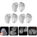 GLEAVI 6 Pairs Forefoot Slipper Pad Cushions - Silicone Toe Protectors for Sandals & High Heels - Anti-Slip Insole Pads Gel Cushioning - Buy Online on GoSupps.com