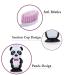 6 Pack Kids Panda Toothbrushes - Extra Soft BPA-Free with Suction Cup Storage - For Boys and Girls Toddler Toothbrush - Age 3 - Buy Online on GoSupps.com