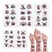 Bowling Temporary Tattoos - 24 Sheets | Birthday Decorations & Party Favors - Buy Online on GoSupps.com
