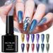 Winter Sparkling Auroras Soak Off Nail Polish Colorful Reflective Glitter Magnetic Gel Holographic Glitter 15ml Rainbow Cat Eye Nail Gel(03) Style03 - Buy Online on GoSupps.com