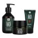 BETTER BE BOLD "Bestseller" Bald Care Routine (0-3 mm) | Mattifying Bald Cream (0-3 mm) + Nourishing Bald Shampoo (0-6 mm) + Invisible Sun Fluid SPF 50