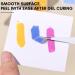 Makartt Gel Nail Polish Palette Paper - 50PCS Portable Waterproof Nail Art Mixing Tool for Home Salon & Makeup - Buy Online on GoSupps.com