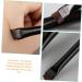 Healeved 9 Sets Women Eyeliner Brush Wood Makeup Tool Multi Function Eyebrow Brush Black - Buy Online on GoSupps.com