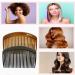 2 Pcs Plastic French Side Combs | 23 Teeth Twist Comb Hair Clips for Women and Girls - Buy Online on GoSupps.com