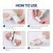 JLK-ZHOU Bunion Corrector Kit for Hallux Valgus Relief - Adjustable Splints for Big Toe Joint Straightening - 3 pcs Set for Women and Men - Buy Online on GoSupps.com