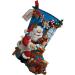 Bucilla Workshop Christmas Stocking Kit - 18-Inch Felt Applique - Buy Online on GoSupps.com