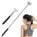 2 pieces of back scratch hand massager stainless steel steel steel telescopic back scratcher Telescopic scratch tool for adult men women (2PCs back scratcher)