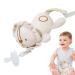 Virtcooy Schnuller animal attachment Schnuller-Buddy |Pocket Buddy Lovey and pacifier holder more skin -friendly enchanting comfortable pacifier holder from plush for children's parties birthdays lion