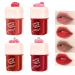 4 Pcs Fruity Roll On Lip Gloss,Colorless Transparent Lip Oil,Roll-on Lip Gloss,Lip Balm,Moisturizing Lip Balm Set Fresh Lip