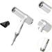 Oshhni High Powerful Hair Dryer Hair Tool High Speed with Nozzle for Home Use Dorm Hotel Fine Thick Natural Wave Frizzy Hair White 1 Nozzle - Buy Online on GoSupps.com